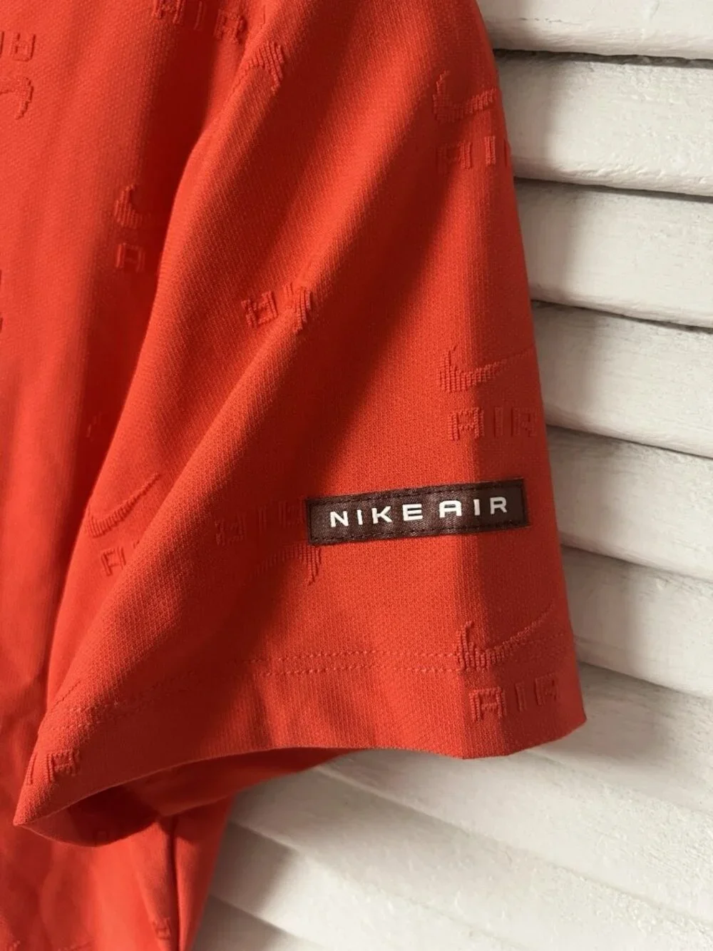 WOMEN'S NIKE T-SHIRT NSW AIR SS CROP TOP RED DV4368-696